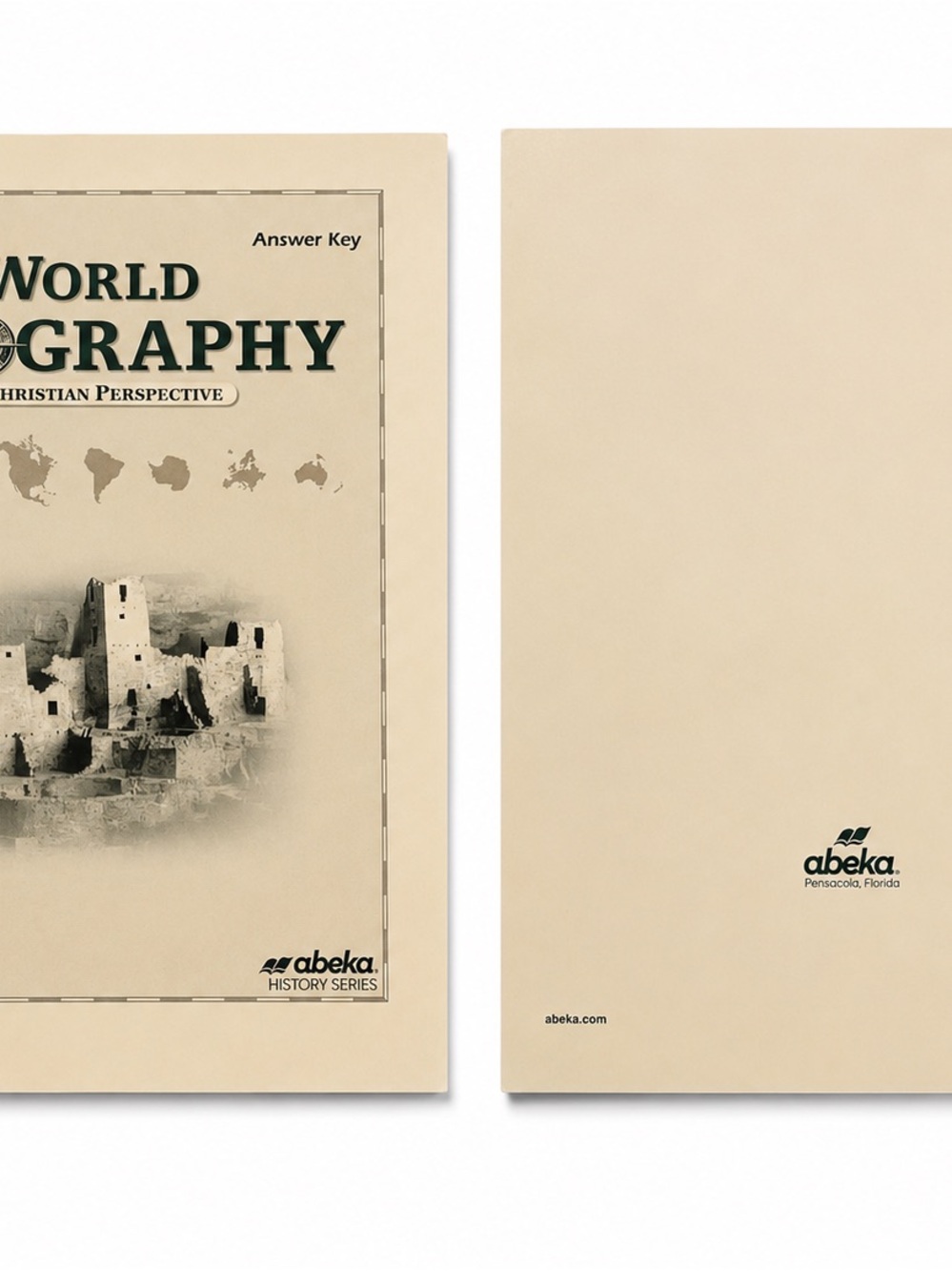 Abeka World Geography Answer Key - Cream